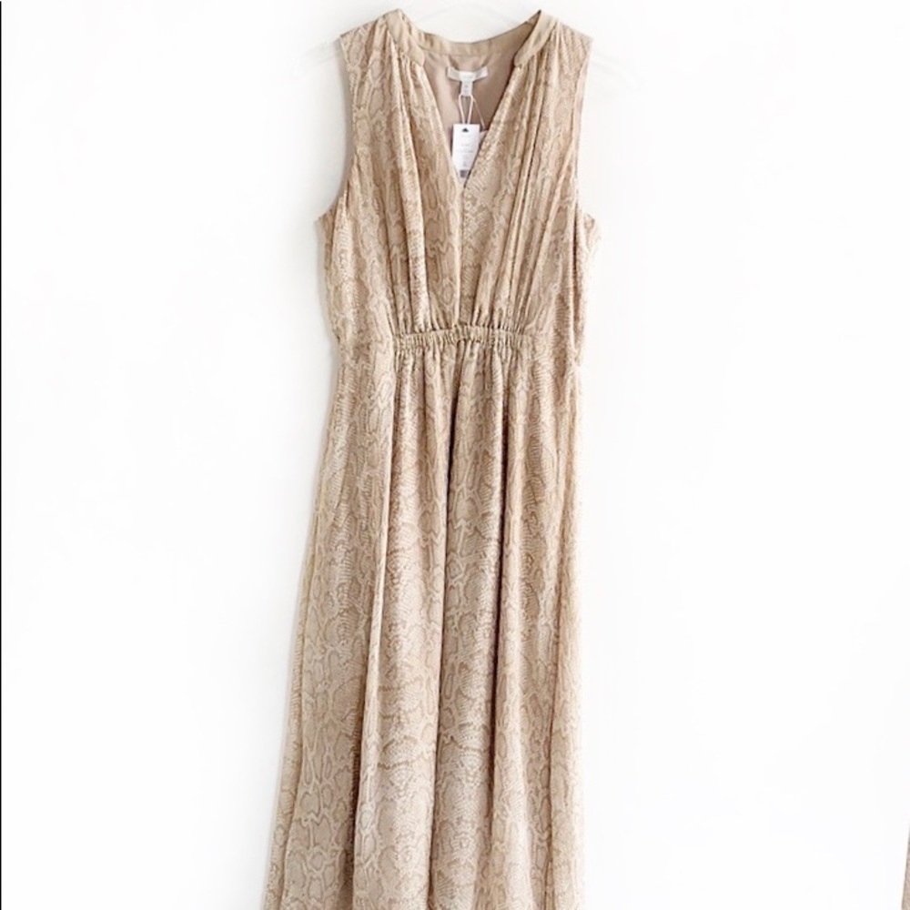 JOIE Hilarie Silk Midi Dress - Picture 4 of 9